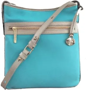 Brahmin Avenue Crossbody (Turquoise)