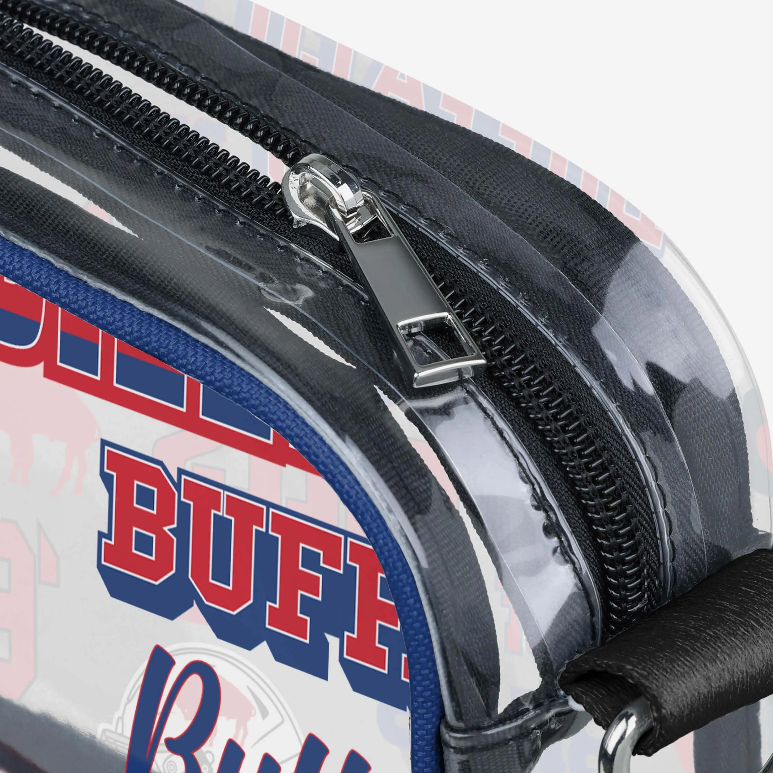 Buffalo Bills Repeat Retro Print Clear Crossbody Bag