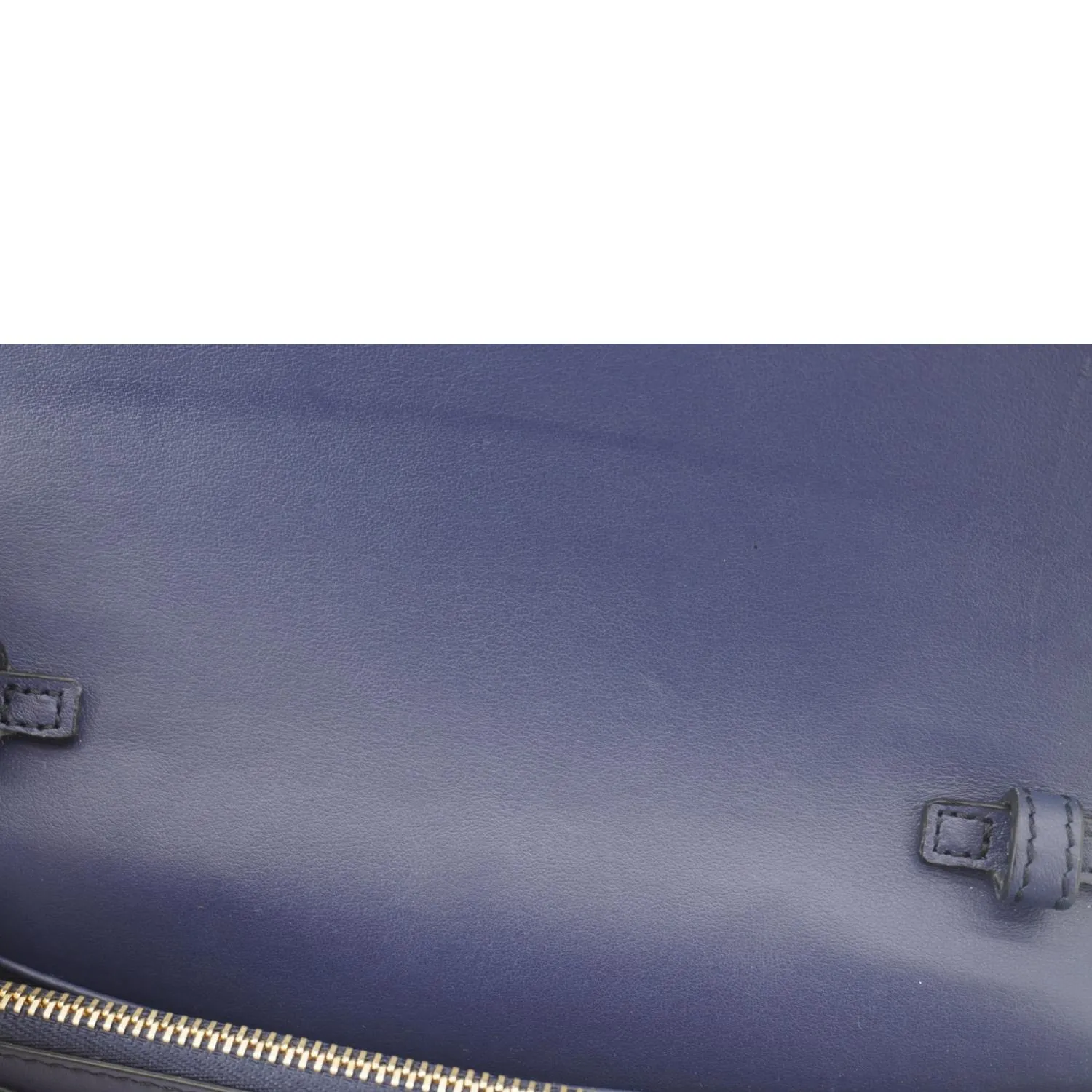 BURBERRY Hampshire Small House Check Crossbody Bag Navy Blue