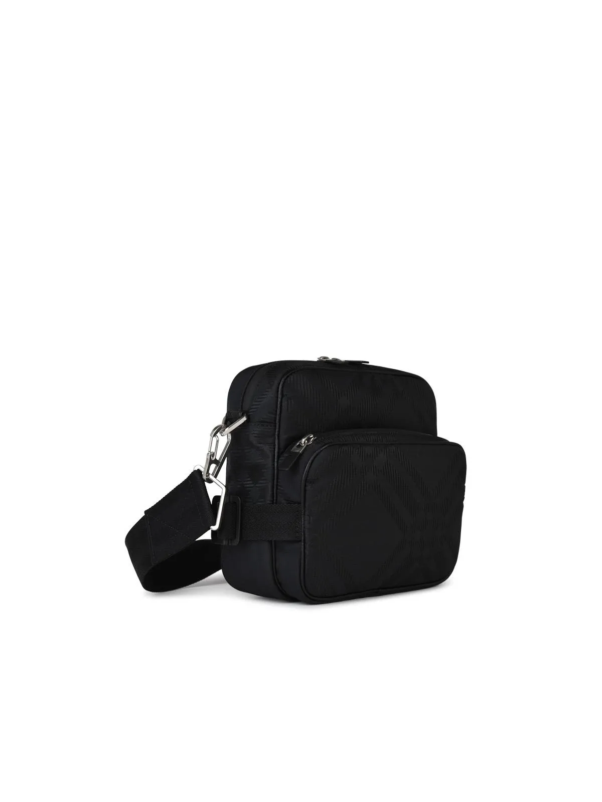 Burberry 'Pocket' Black Nylon Blend Crossbody Bag