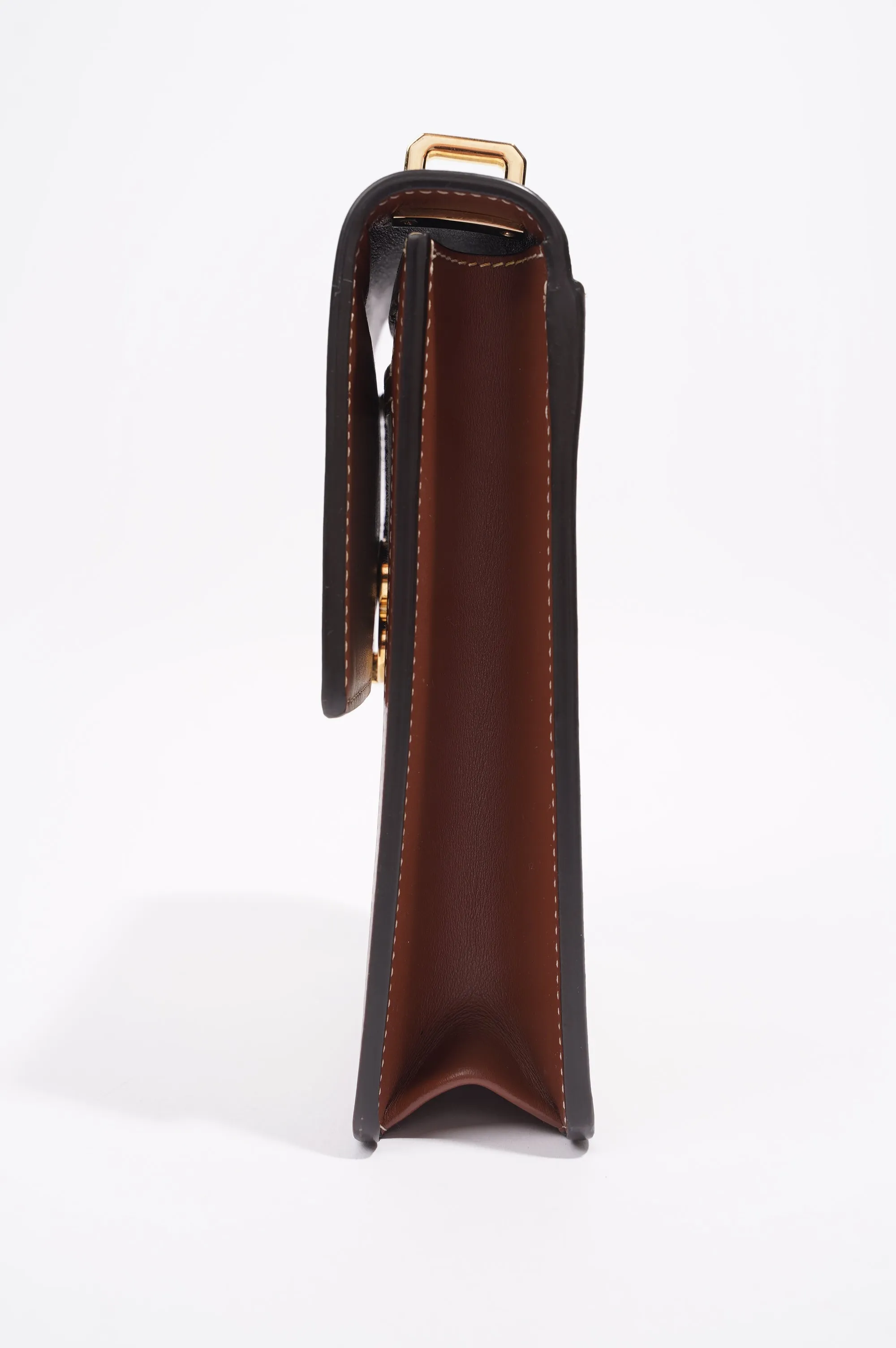 Burberry Robin Crossbody Cream / Brown Canvas / Leather
