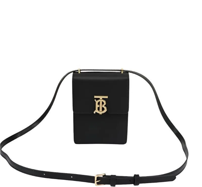 BURBERRY Valencia Tb Leather Crossbody Pouch