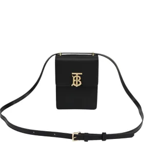 BURBERRY Valencia Tb Leather Crossbody Pouch