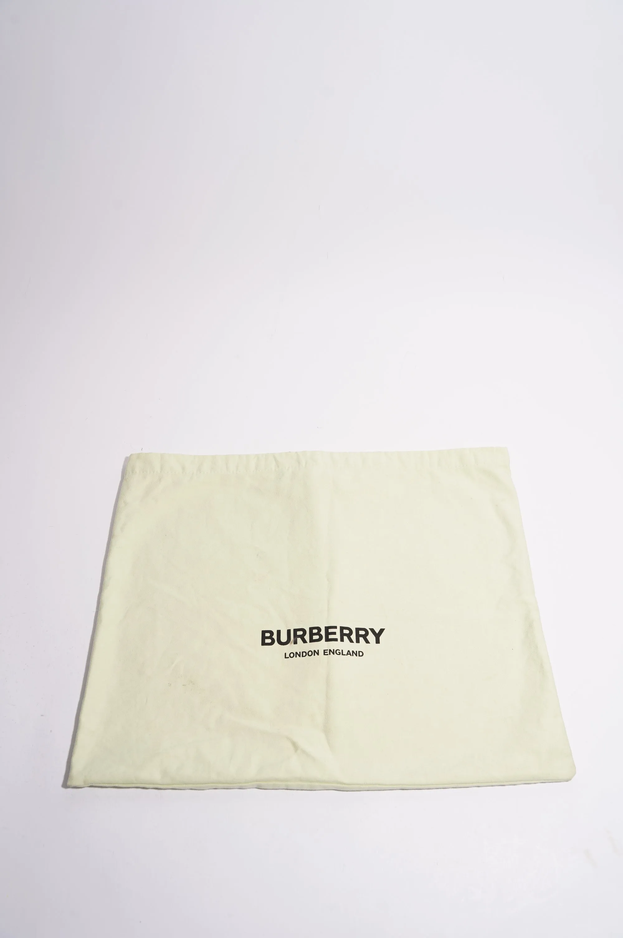 Burberry Womens Crossbody Nylon Bag TB Monogram Orange / Cream