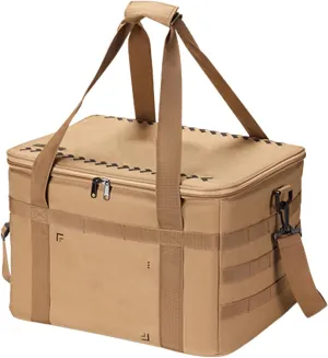 Camping Gear Bag | Soft Container Camping Storage Bag | 36L Insulated Cooler Case, Large Capacity Organizer for Water Beer Juice Fruits Milk Seafood Salad