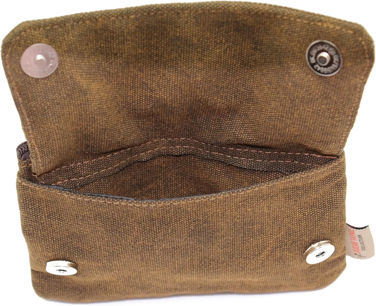 Canvas Purse for Women, Crossbody Bag, Clip-on Loop Hanging Wallet
