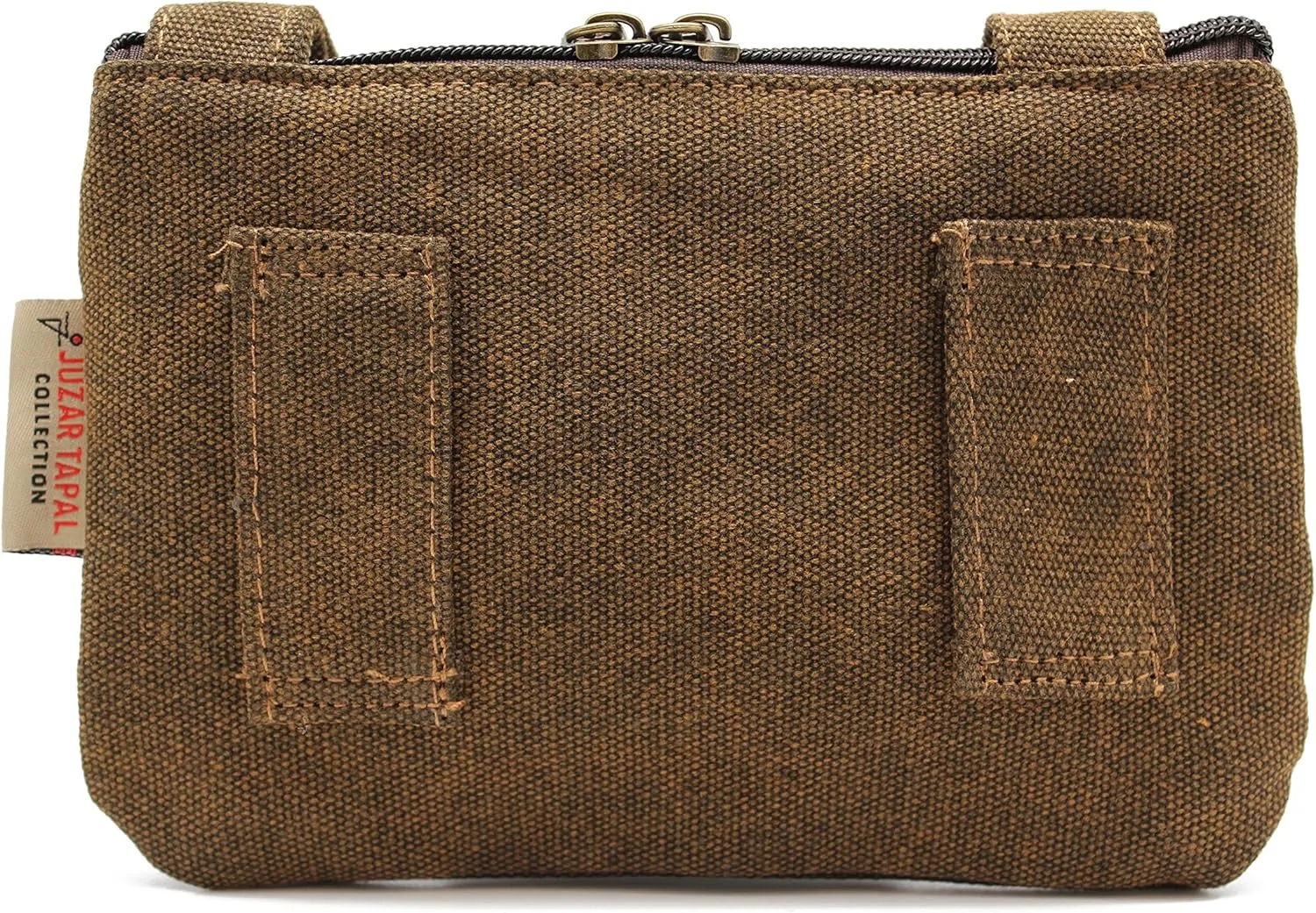 Canvas Purse for Women, Crossbody Bag, Clip-on Loop Hanging Wallet