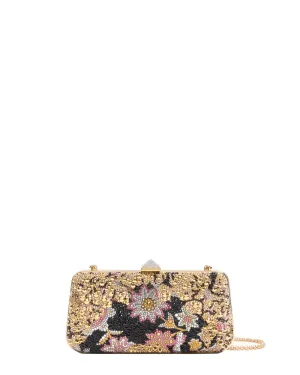Carry Secrets Rhinestone Minaudiere Apres L’Hiever Clutch