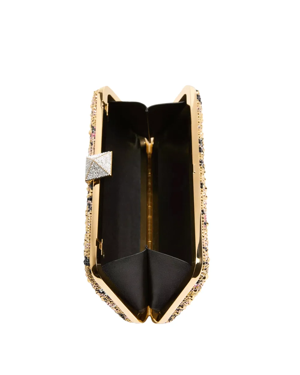 Carry Secrets Rhinestone Minaudiere Apres L’Hiever Clutch
