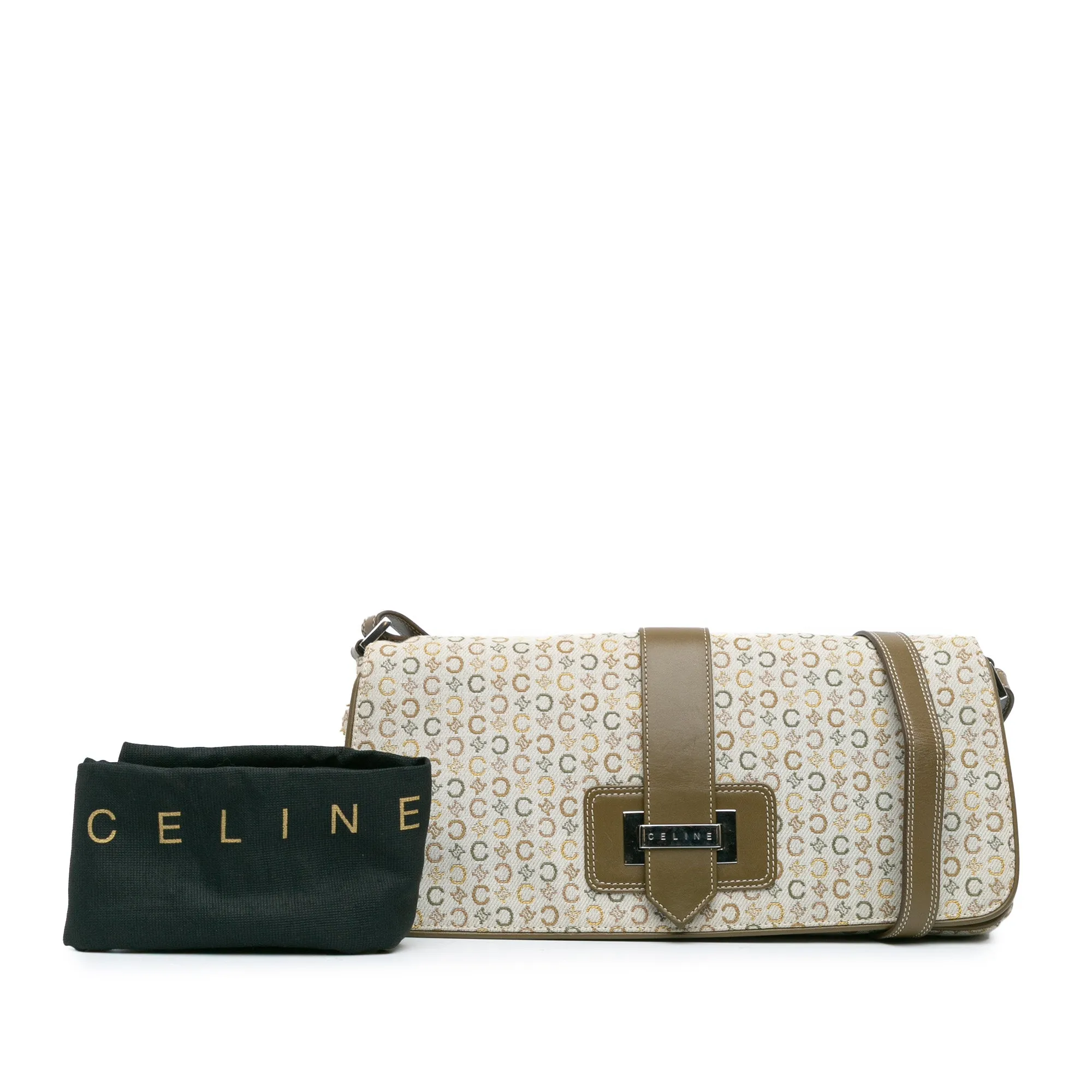 Celine C Macadam Canvas Crossbody