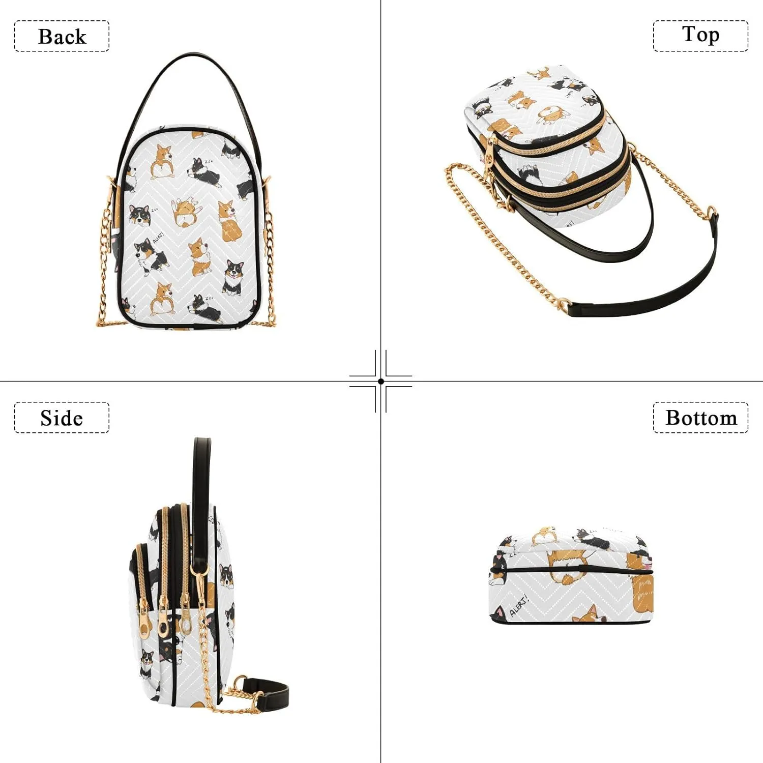 Cell Phone Purse Crossbody Handbag Durable Shoulder Bag Sturdy Travel Pouch