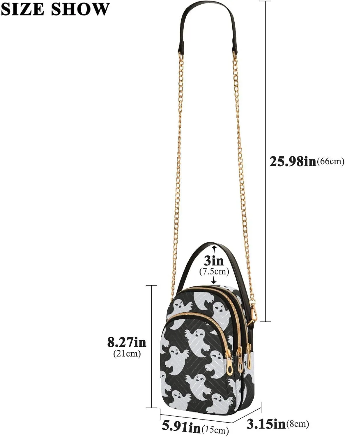 Cell Phone Purse Crossbody Handbag Durable Shoulder Bag