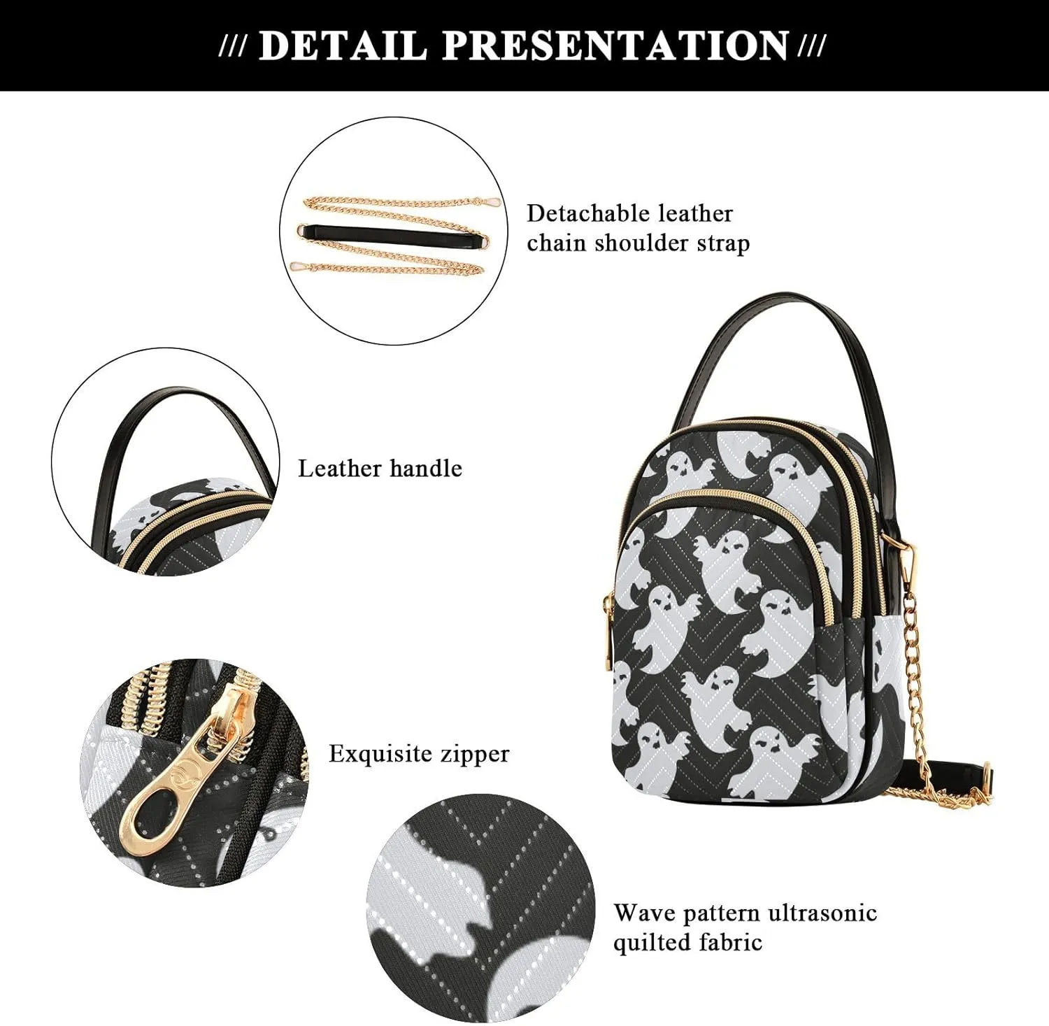 Cell Phone Purse Crossbody Handbag Durable Shoulder Bag