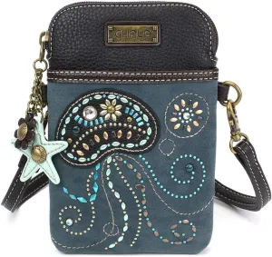 CHALA Dazzled Cellphone Crossbody Handbags for Women -Multicolored