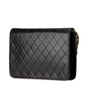 Chanel CC Quilted Lambskin Single Flap