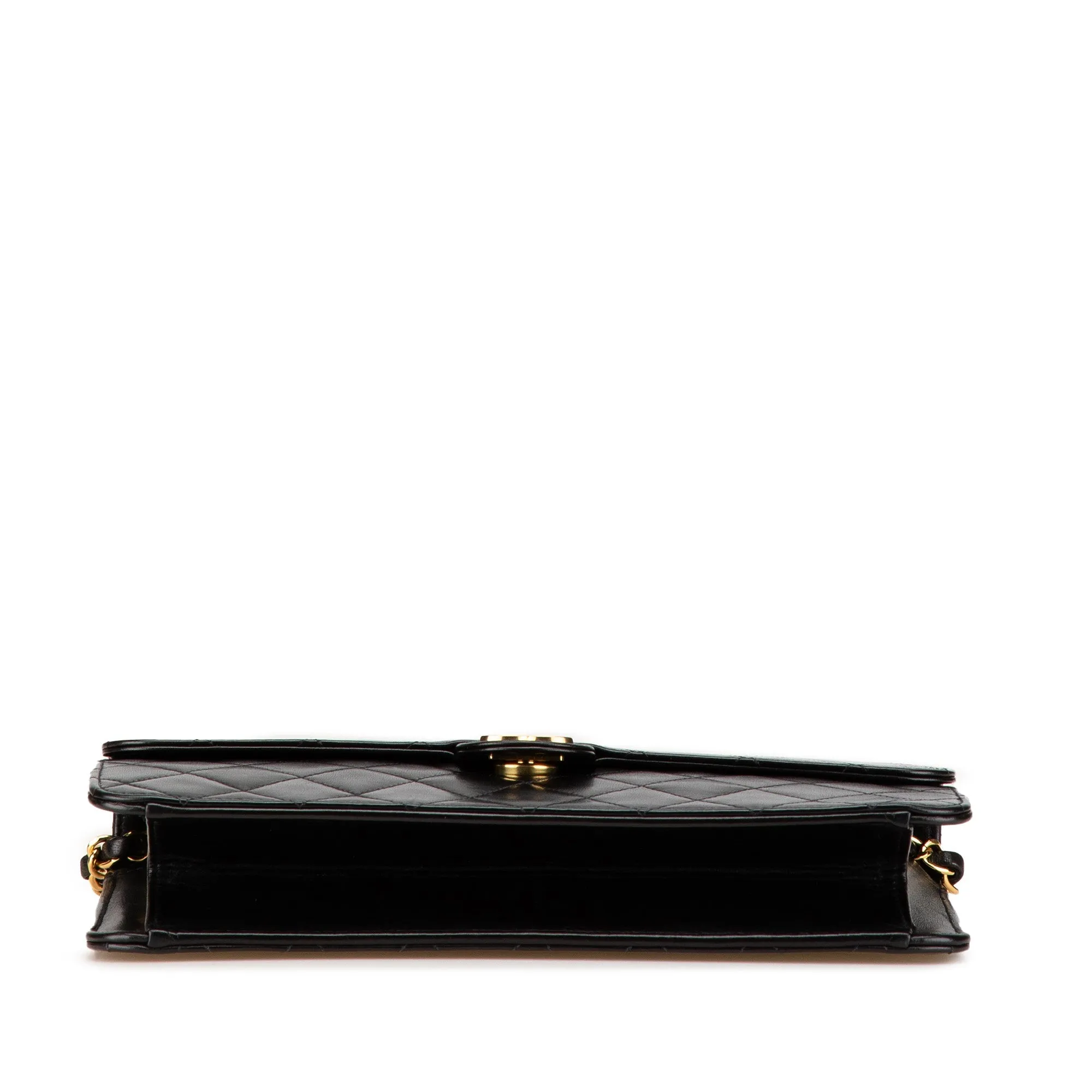 Chanel CC Quilted Lambskin Single Flap