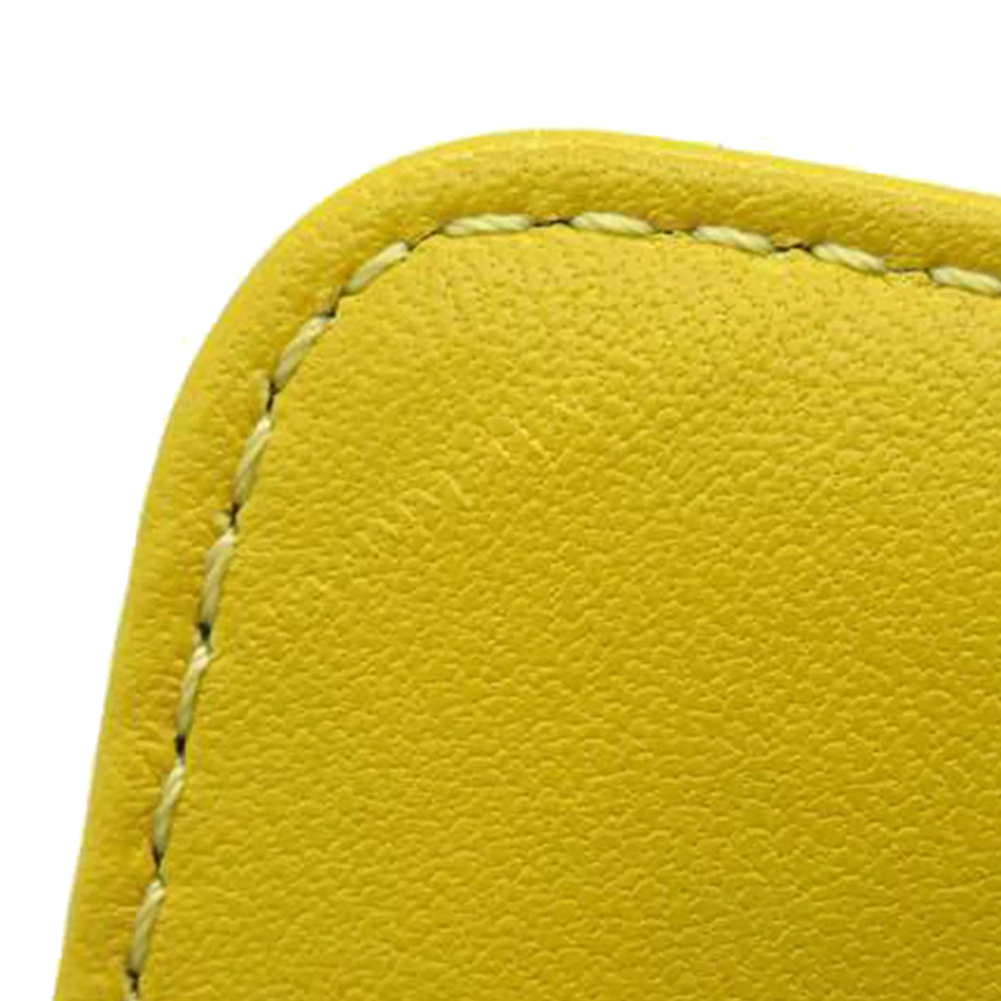 Chanel Medium Tweed Boy Bag Yellow - '10s