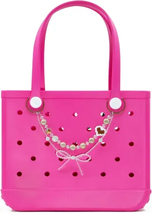 Charm for Bogg Bag, Bag Chain Accessories, Purse Strap Extender, Purse Chains For Women Rubber Beach Bag Tote Handbag Crossbody Shoulder Decoration, With Metal Buckle (Style 108