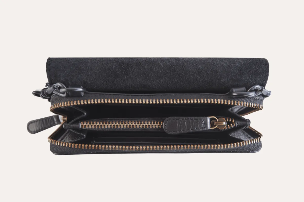 Chic & Versatile Two-Tone Crossbody Bag