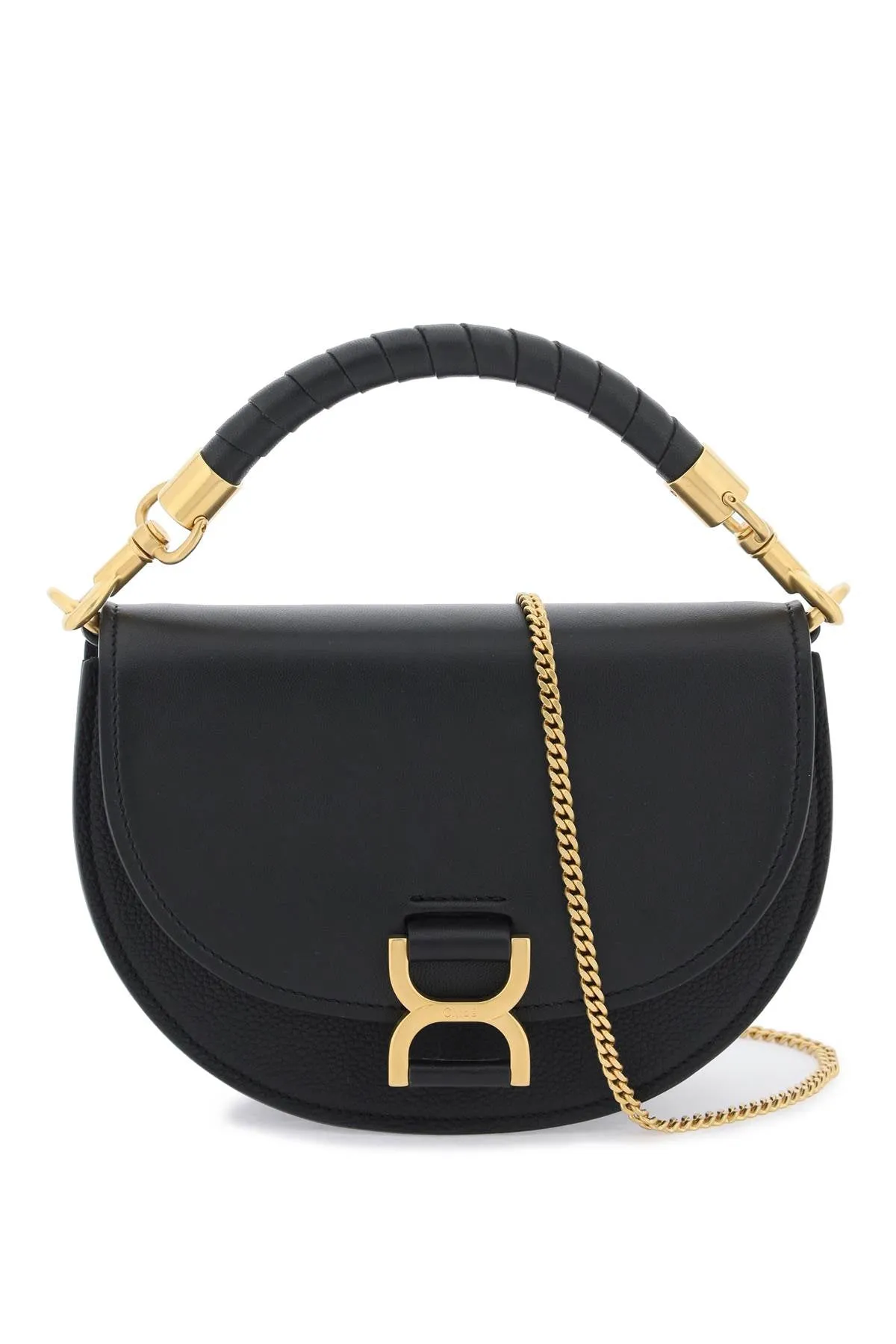 CHLOÉ Mini Leather Handbag - 22.5CM x 16CM x 7CM