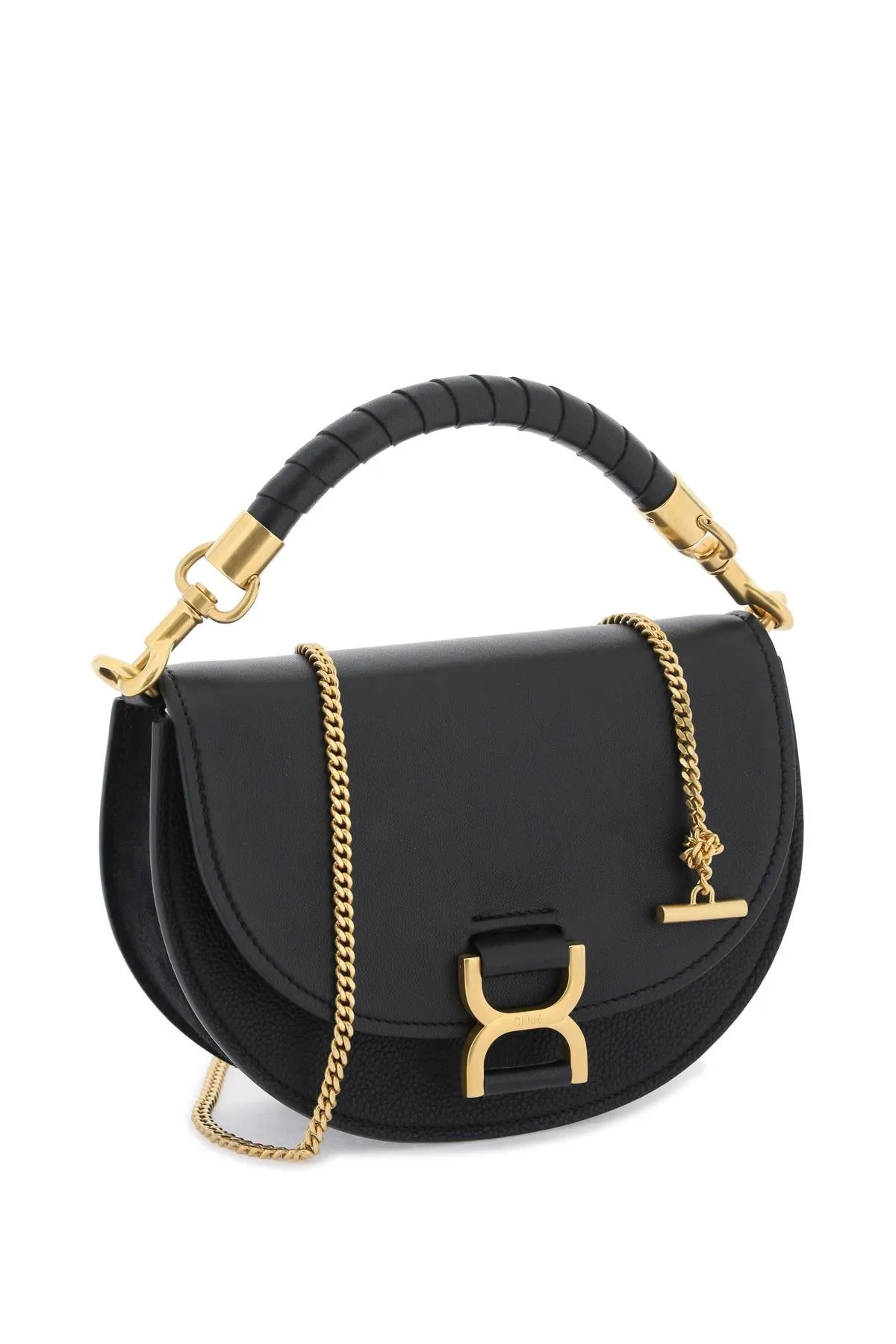 CHLOÉ Mini Leather Handbag - 22.5CM x 16CM x 7CM