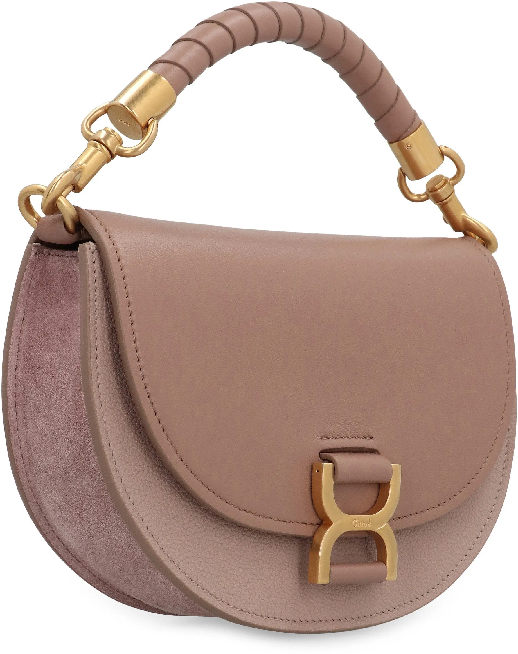 CHLOÉ Mini Leather Handbag - 22.5CM x 16CM x 7CM
