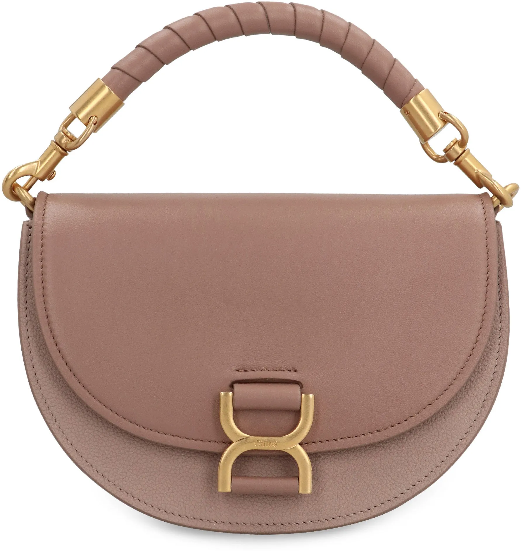 CHLOÉ Mini Leather Handbag - 22.5CM x 16CM x 7CM