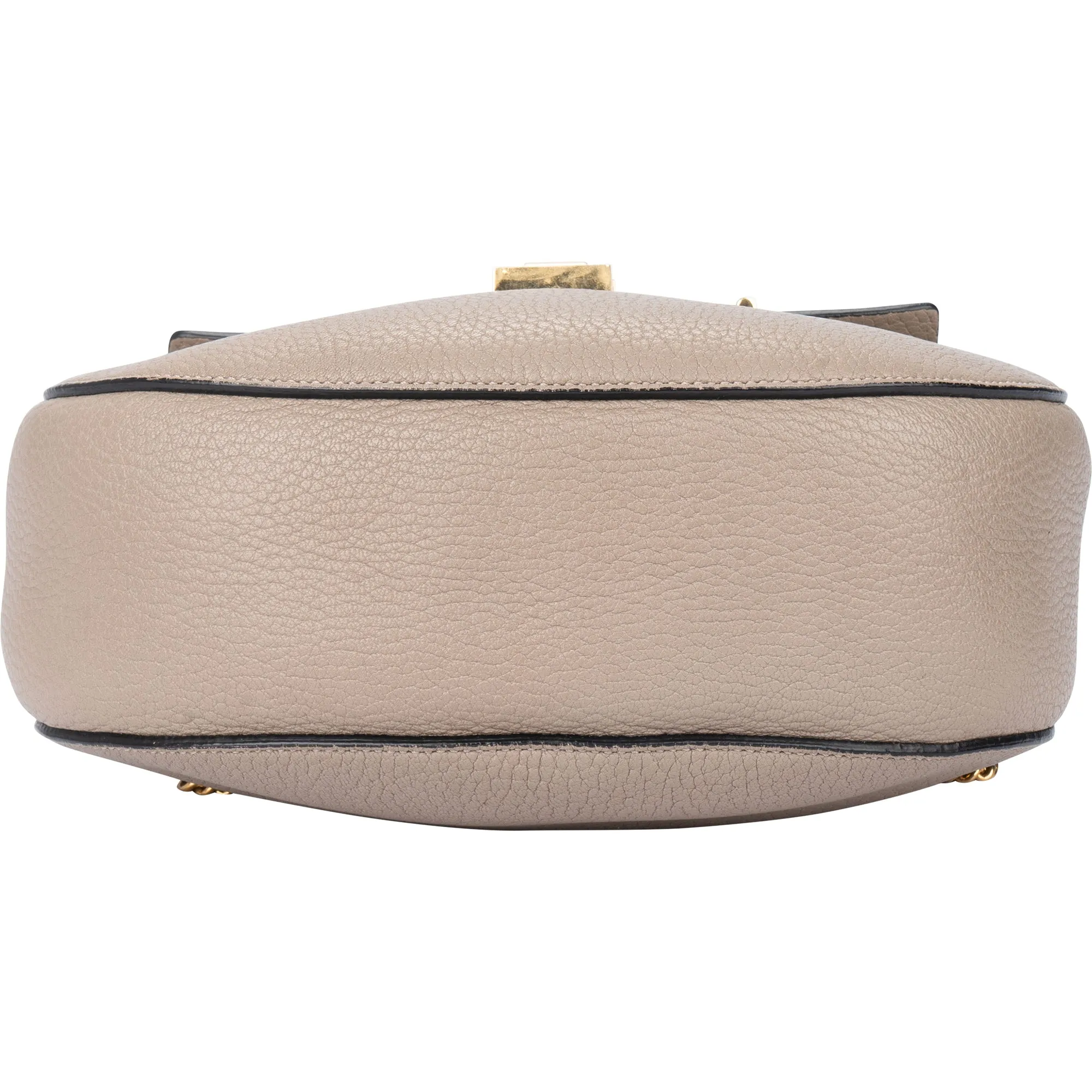 Chloe Leather Drew Chain Flap Crossbody Bag