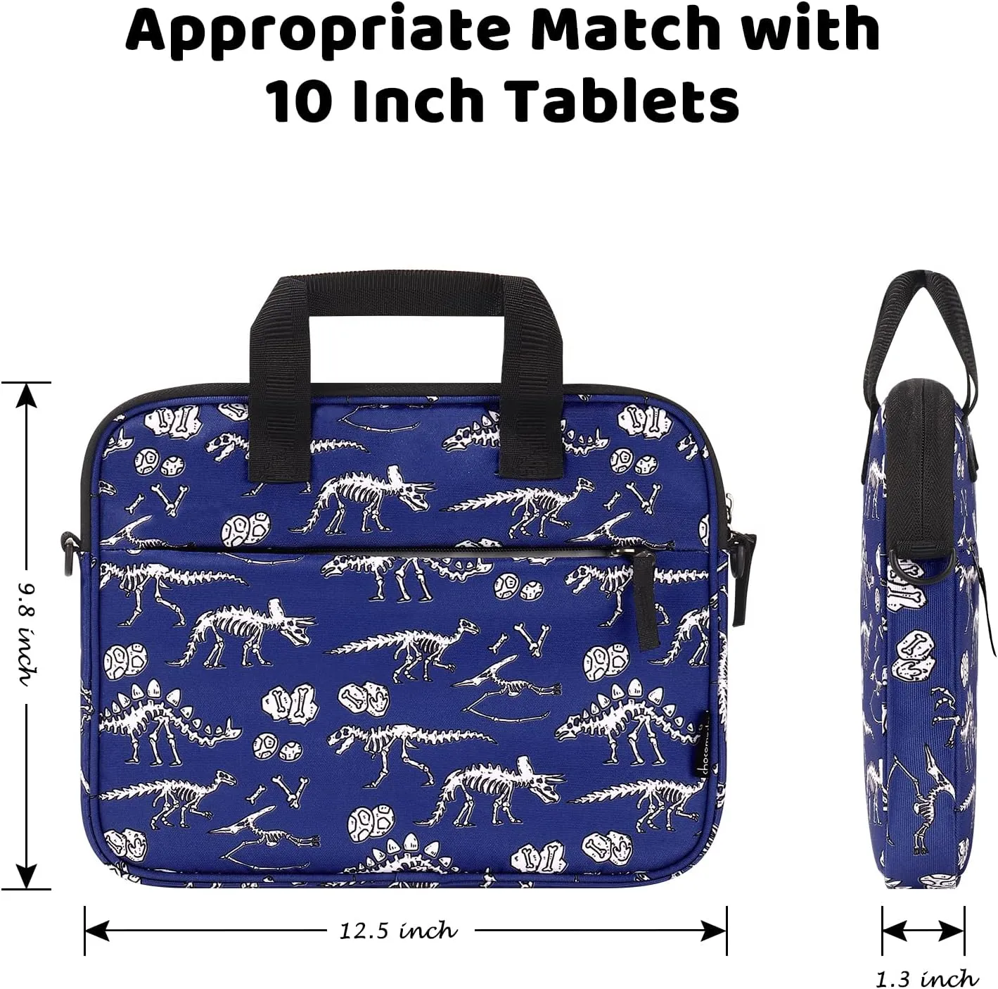 Choco Mocha Kids Tablet Sleeve Bag for Boys & Girls, (10-12.5Inch)
