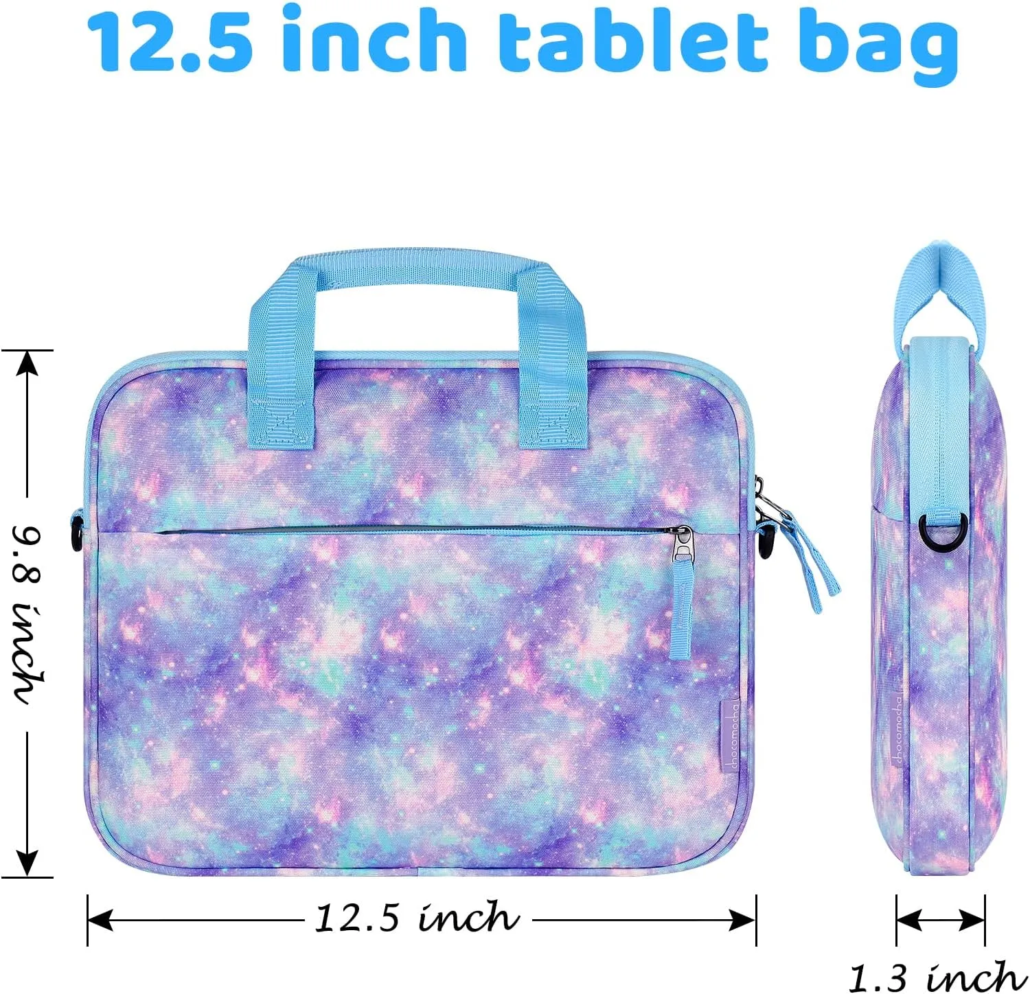 Choco Mocha Kids Tablet Sleeve Bag for Boys & Girls, (10-12.5Inch)