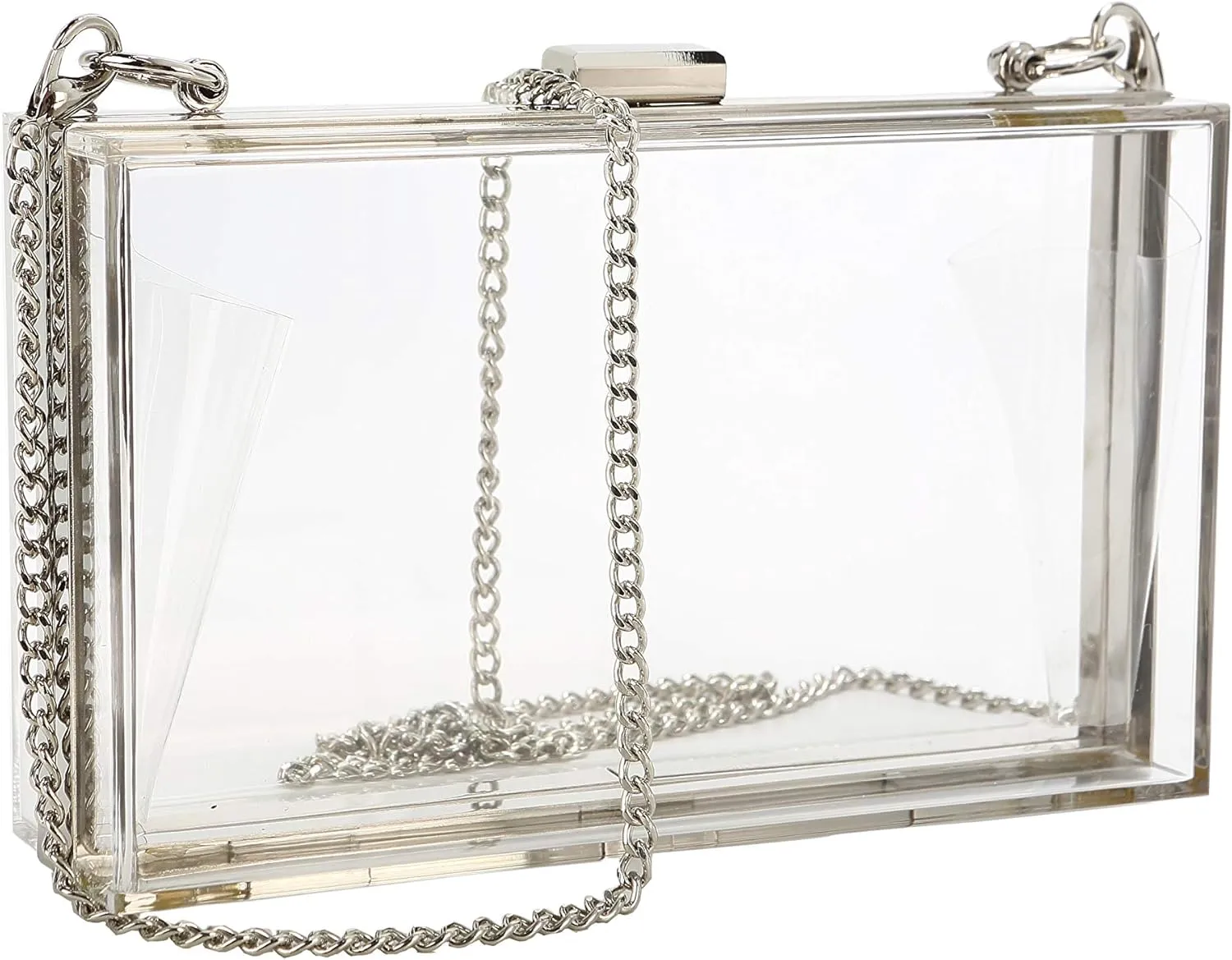 Clear Purses and Handbags Crossbody Bags Clutch Purse Sport Events Stadium Approved Shoulder bag for Women