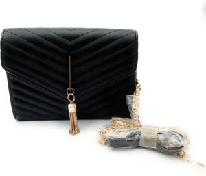 Clutch Crossbody Bag Quilted Evening Bag for Women Fashion Shoulder Clutch Handbag with Chain
