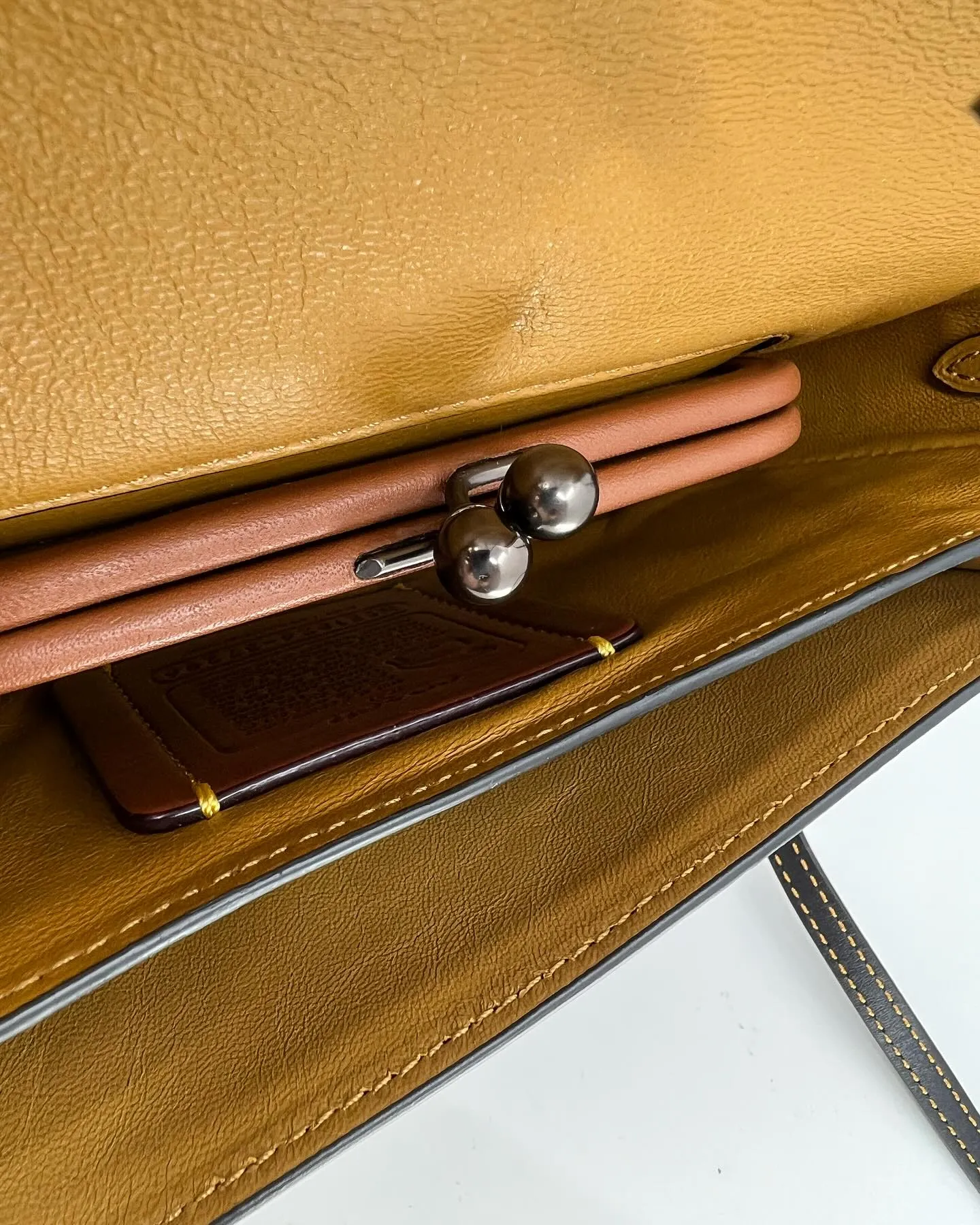 COACH DINKY WHIPSTITCH SNAKESKIN 1941 LIMITED EDITION CROSSBODY BAG
