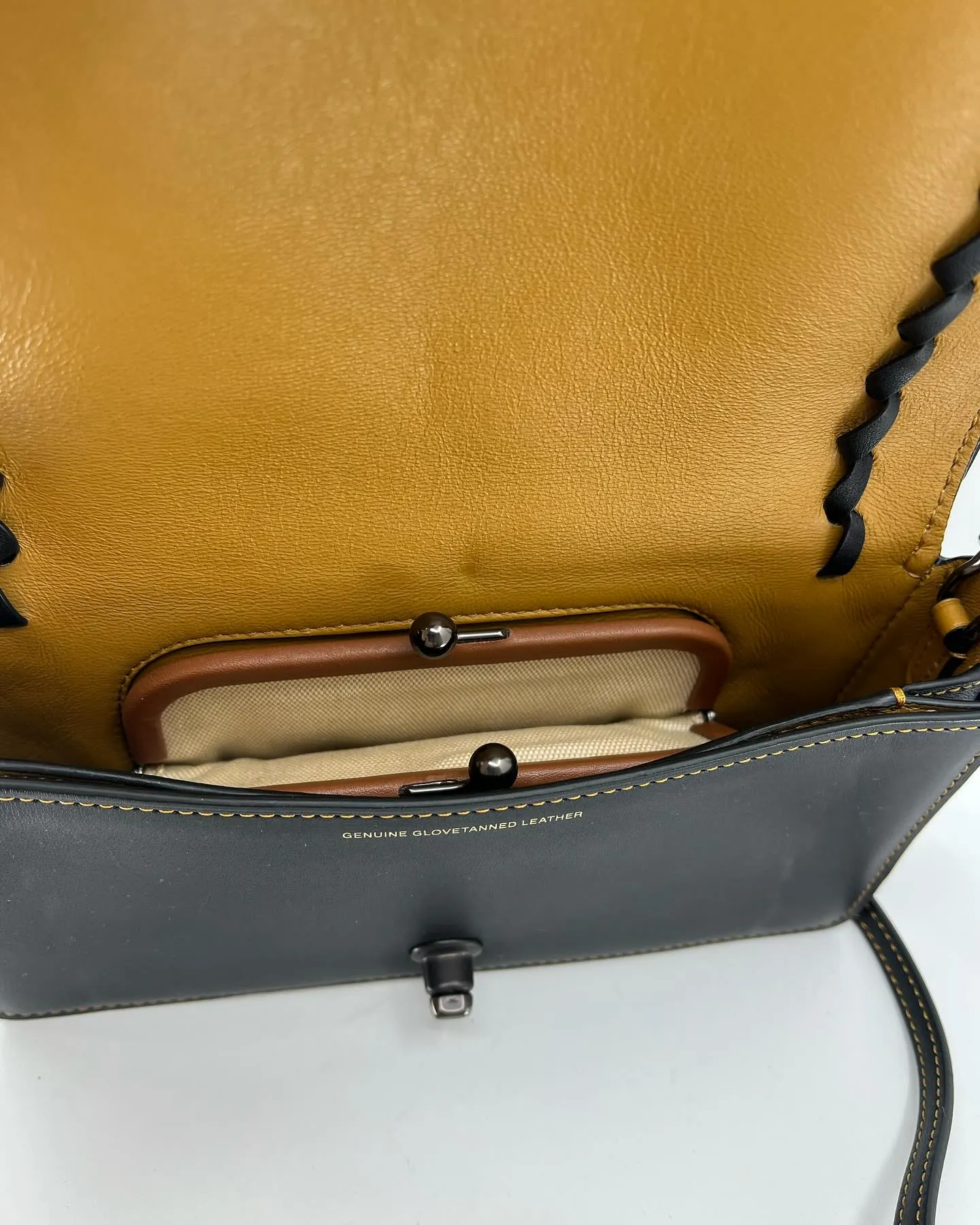 COACH DINKY WHIPSTITCH SNAKESKIN 1941 LIMITED EDITION CROSSBODY BAG