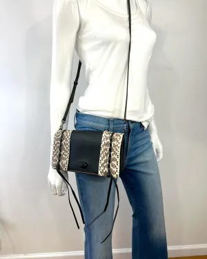 COACH DINKY WHIPSTITCH SNAKESKIN 1941 LIMITED EDITION CROSSBODY BAG