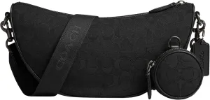 Coach Hall Soft Sling Bag 45 in Signature Jacquard