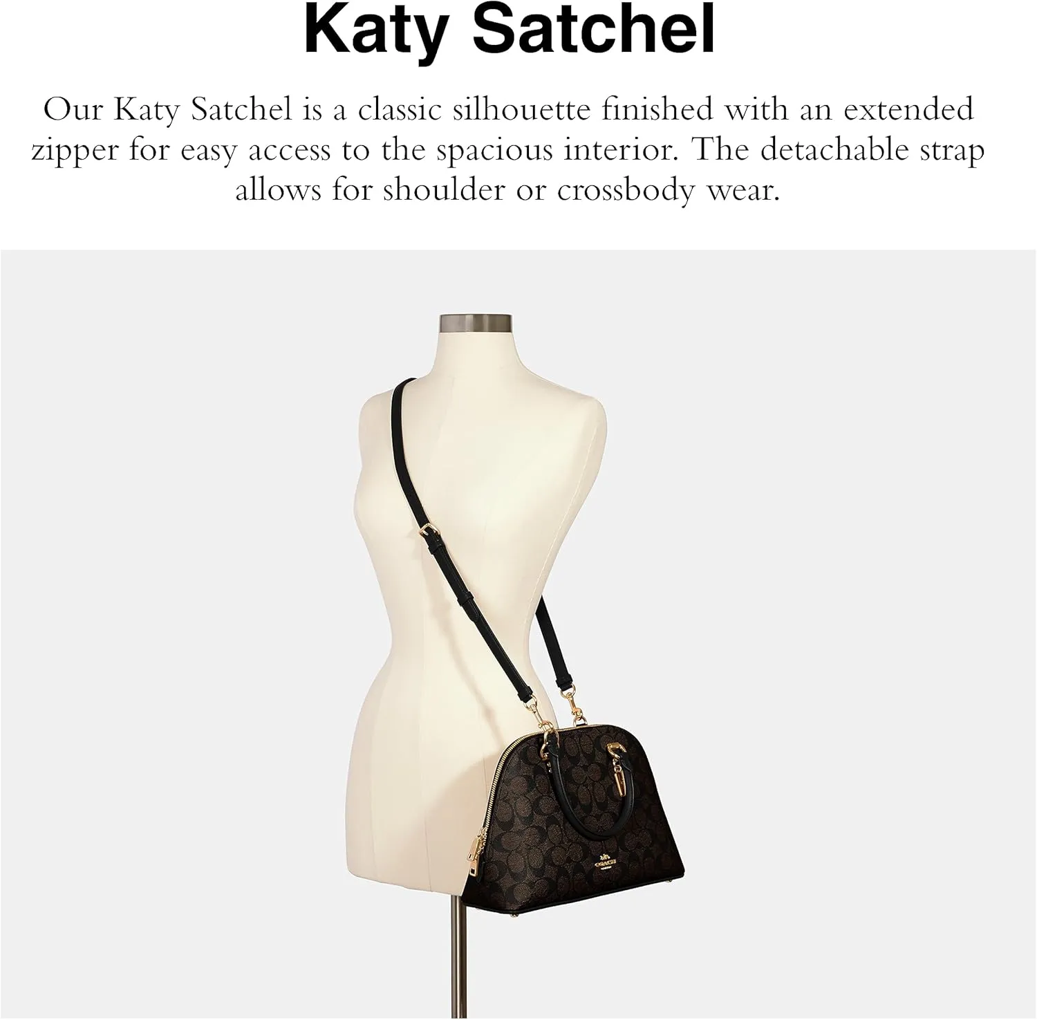 Coach Unisex Katy Satchel