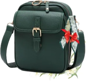 Collaboraten1 Crossbody Leather Bag, Urvash Crossbody Leather Anti Theft Bag for Women Travel
