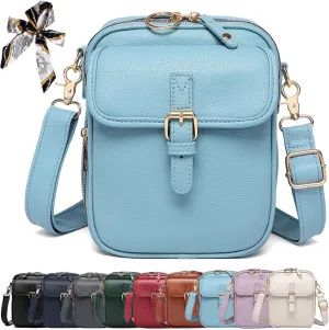 Collaboraten1 Crossbody Leather Bag, Urvashi Crossbody Leather Bag for Women Travel, Vintage Anti-Theft