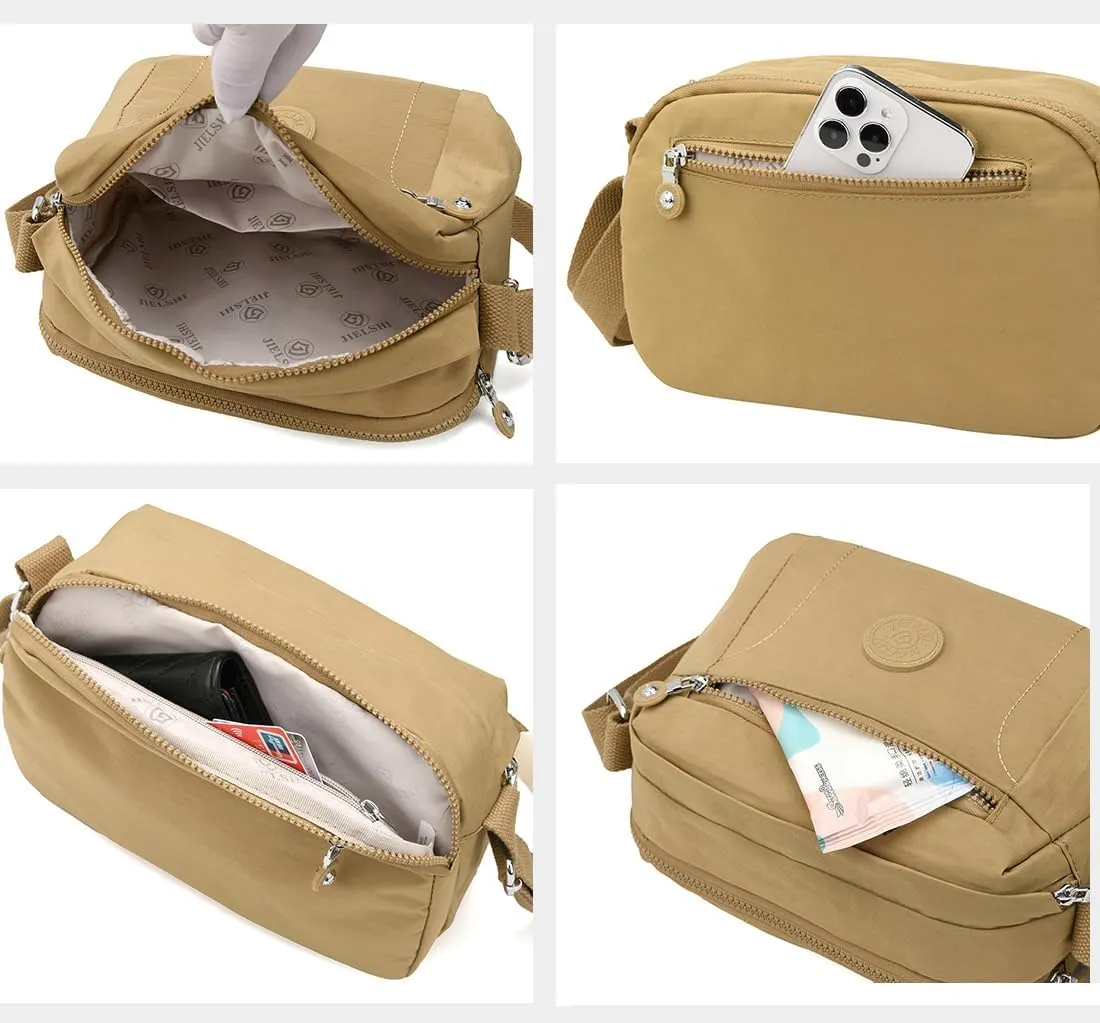 Collsants Crossbody Bags for Women Nylon Crossbody Handbags Small Purse Shoulder Bag for Women