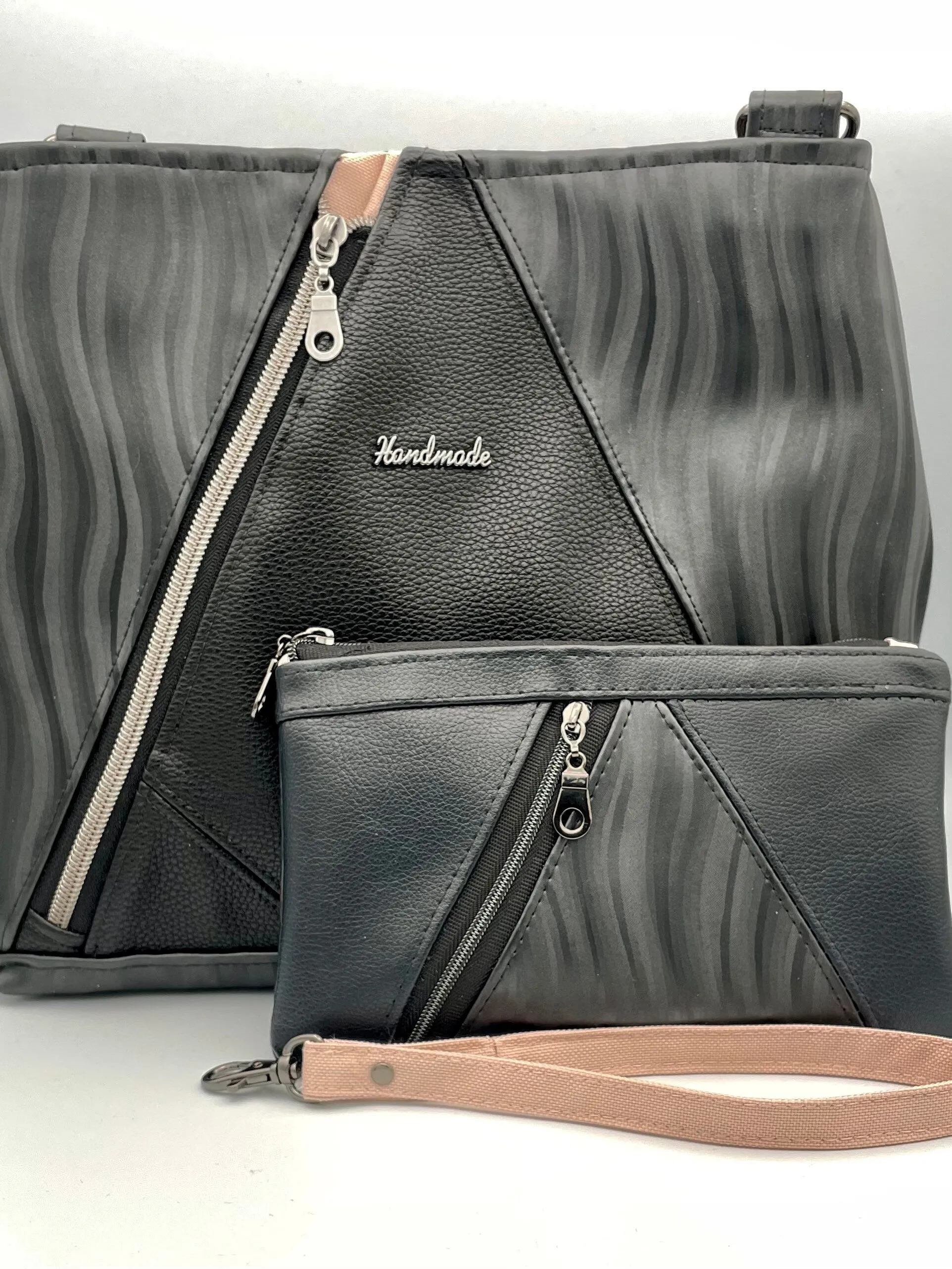 Compass Crossbody and Essentials Wallet Clutch Set - Twisted Sister