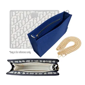 Conversion Kit for 30 Montaigne Pouch | Accessory for Christian Dior Swing | Christian Dior Strap | Dior Purse Insert | Christian Dior Handbag Strap | Bag Insert Organizer | Dior Swing Strap | Dior Bag Accessory | Dior Bag Protector