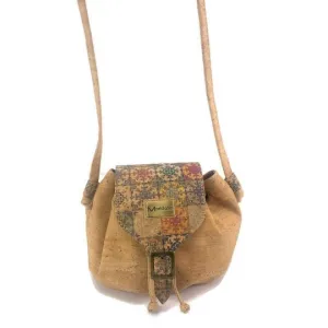 Cork Crossbody Bag Cute Vegan Crossbody Purse Rafaello Mosaic