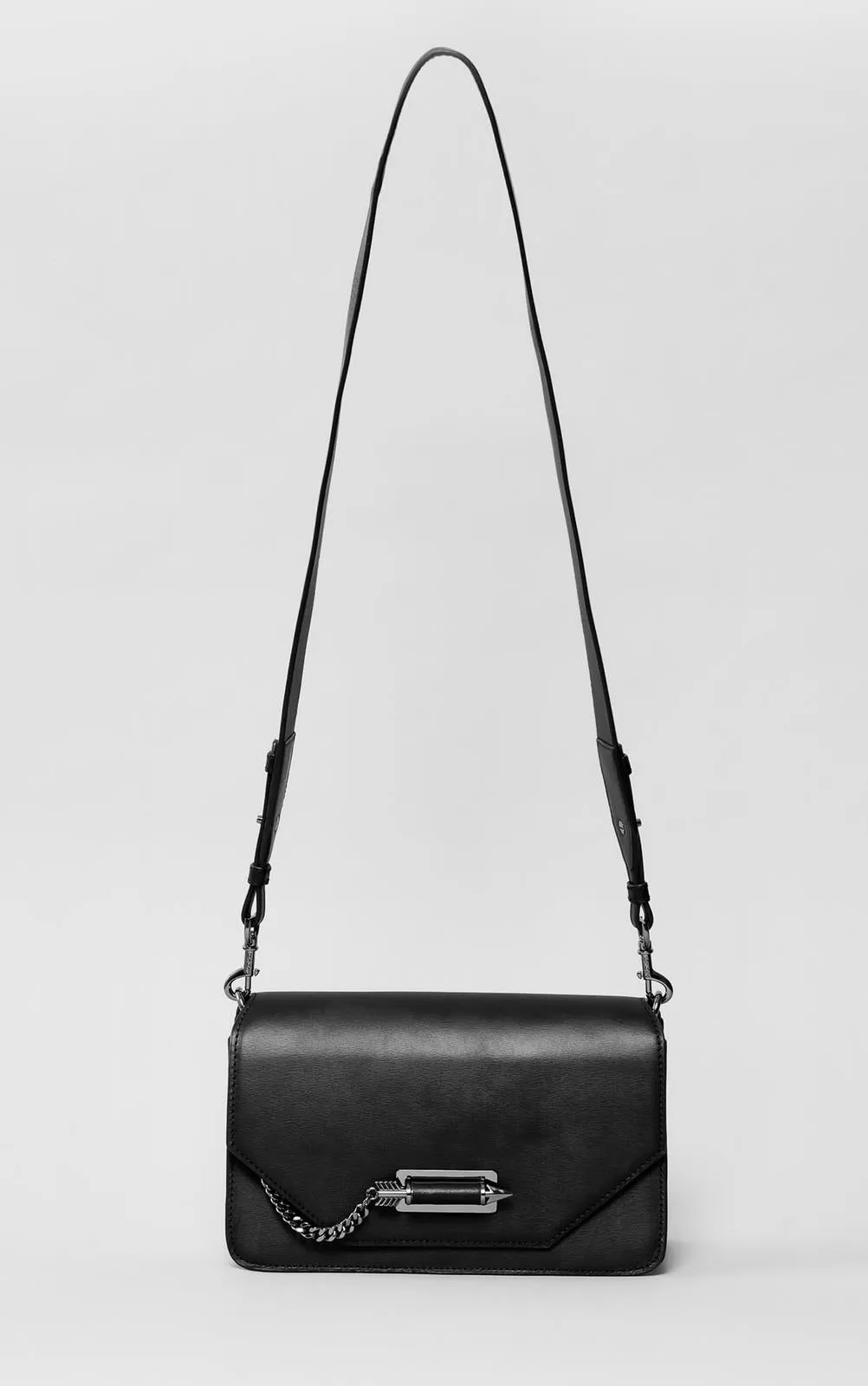 Cortney Leather Crossbody Bag