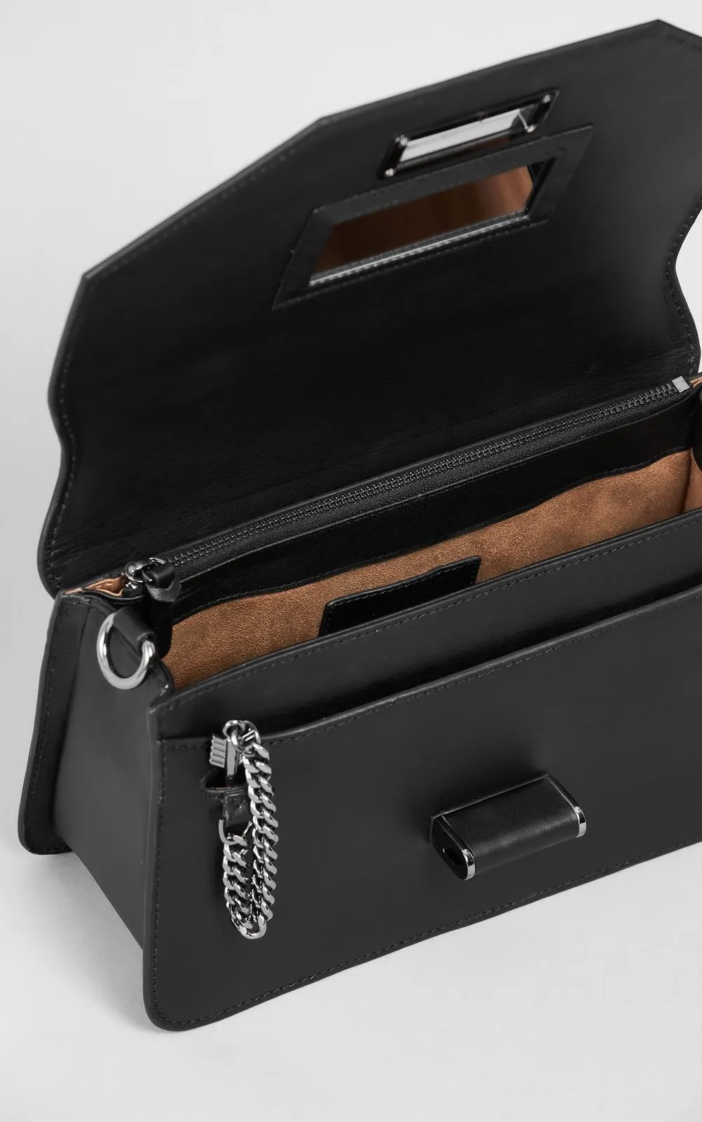 Cortney Leather Crossbody Bag