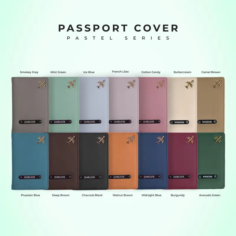 Couple Passport Cover - Mr and Mrs