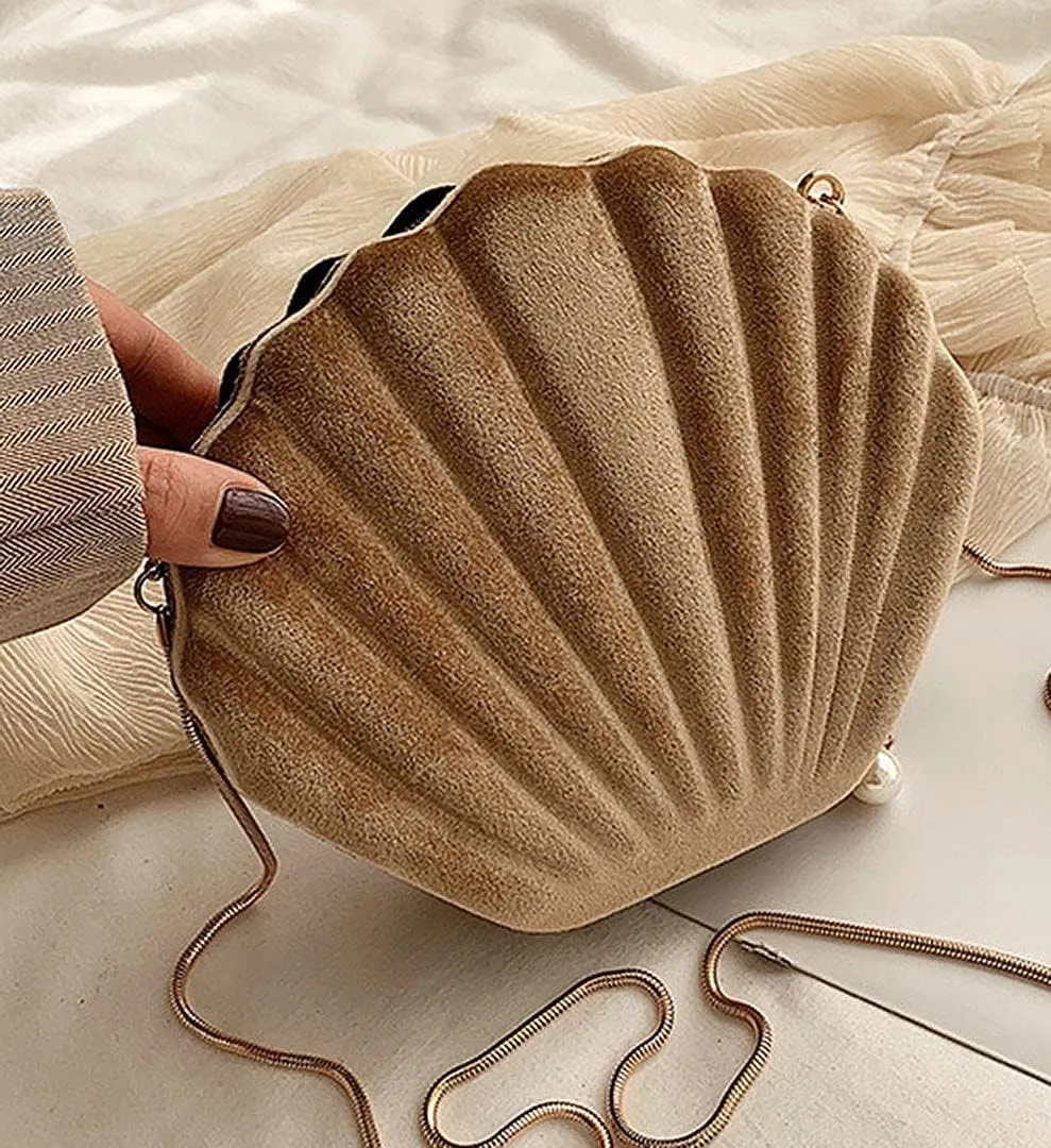 Crab Shape Handbag with Crab Coin Purse Crossbody Bag Crayfish Shells Purse Detachable Shoulder Bag Women's Satchel