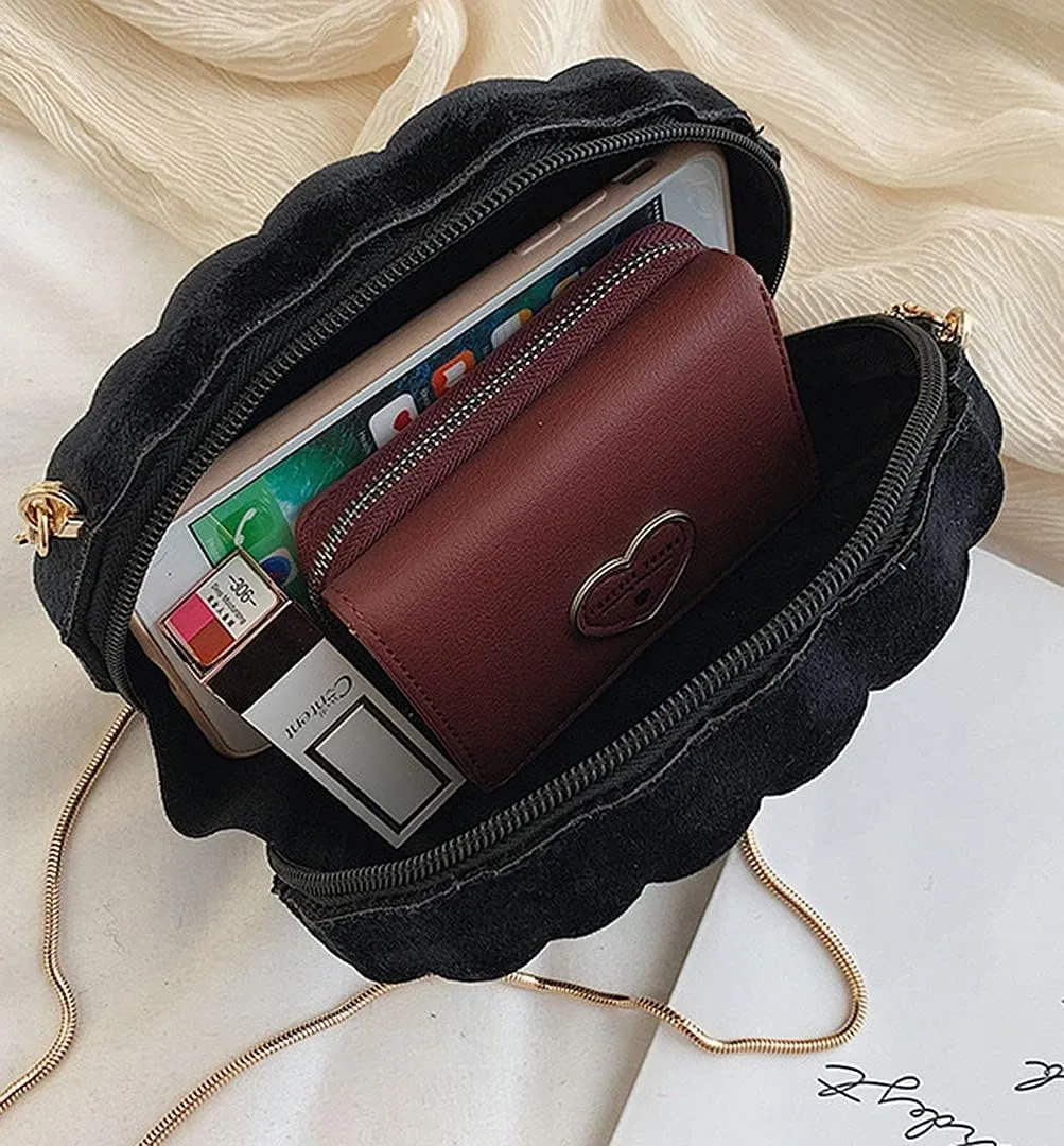 Crab Shape Handbag with Crab Coin Purse Crossbody Bag Crayfish Shells Purse Detachable Shoulder Bag Women's Satchel