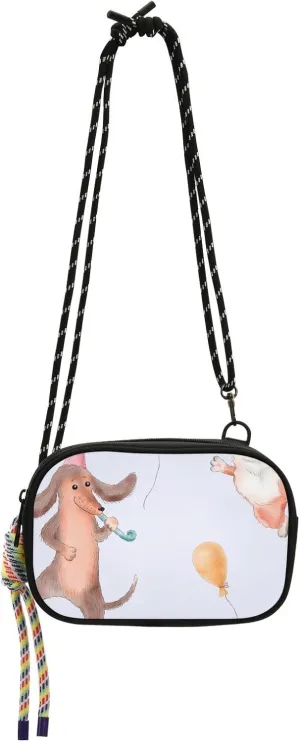 Crossbody Bag Corgi Pug Dachshund Balloons and Gifts Cell Phone Purse Wallet with Credit Card Slots Multicolor Handbag with Adjustable Strap Fits Phone Keys And More