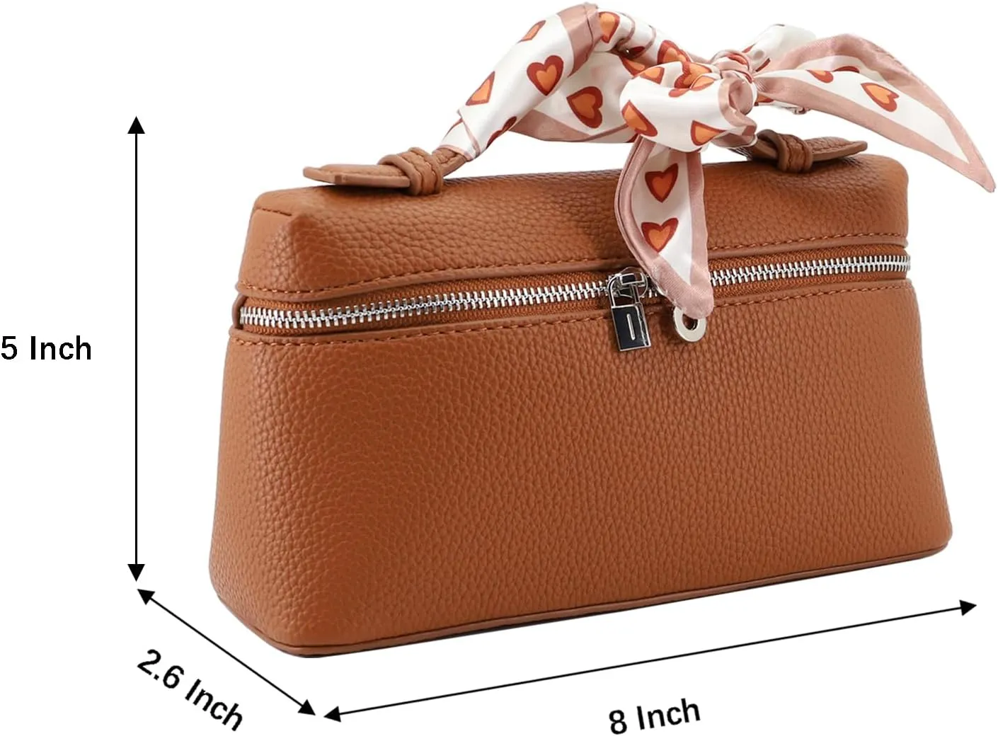 Crossbody Bag for Women Top-Handle Pouch Bag Designer Shoulder Leather Handbag Trendy Purse